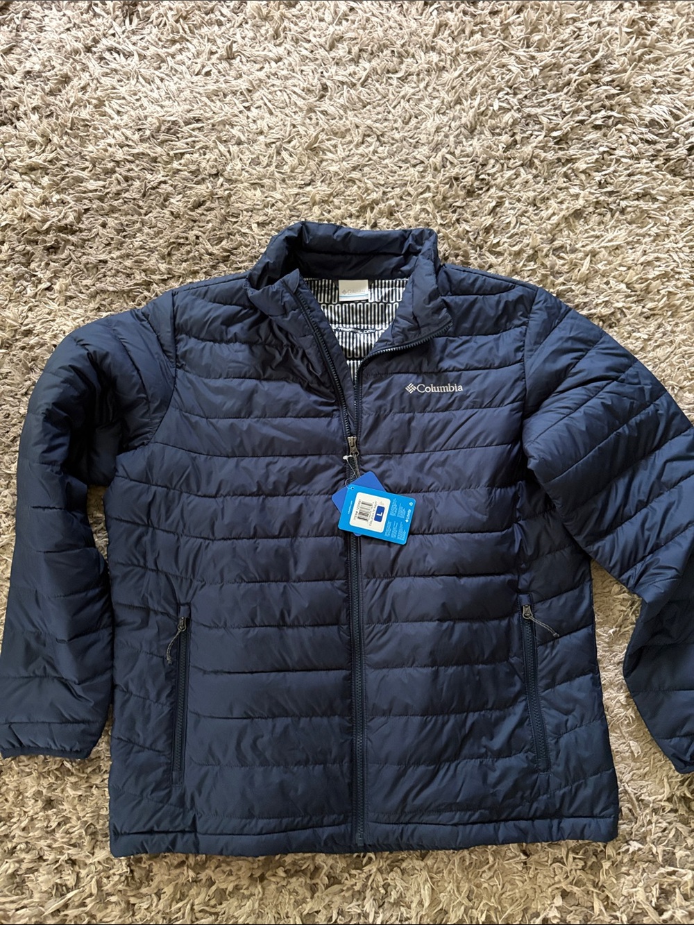 New Columbia winter jacket men’s L